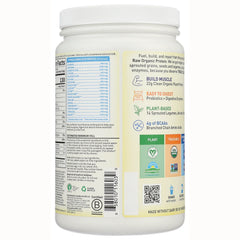 Raw Organic Protein Plant-Based - Vanilla