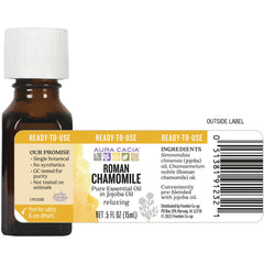 Roman Chamomile Pure Essential Oil in Jojoba Oil