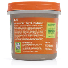 Raw Organic Milk Thistle Seed Powder