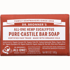 All-One Hemp Eucalyptus Pure-Castile Bar Soap
