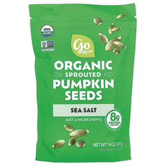 Sprouted Organic Pumpkin Seeds with Sea Salt