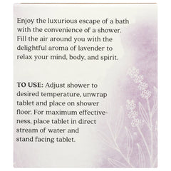 Aromatherapy Shower Tablets - Lavender