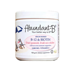Abundant-B B-12 & Biotin - Pink Lemonade