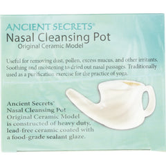 Nasal Cleansing Pot - Original Ceramic Model