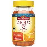 Zero Sugar Vitamin C Gummies - Orange Citrus