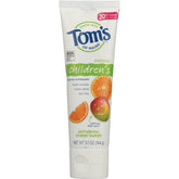 Natural Children's Fluoride Toothpaste - Orange Mango
