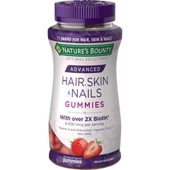 Advanced Hair, Skin & Nails Gummies - Strawberry