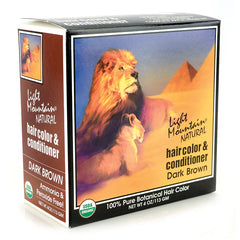 Natural Hair Color & Conditioner - Dark Brown