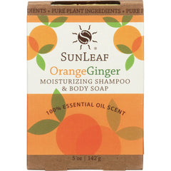 Moisturizing Shampoo and Body Soap - Orange Ginger