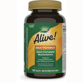 Alive! Max3 Potency Adult Multivitamin - No Added Iron
