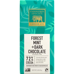 72% Cocoa Dark Chocolate - Forest Mint