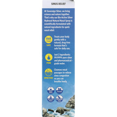 Sinus Relief Bio-Active Silver Hydrosol Nasal Spray