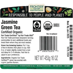 Organic Jasmine Green Tea