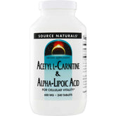 Acetyl L-Carnitine & Alpha-Lipoic Acid