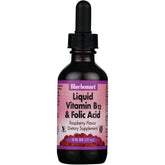 Liquid Vitamin B12 & Folic Acid - Raspberry