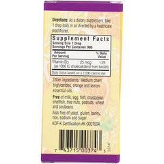 Liquid Vitamin D3 Drops - Citrus