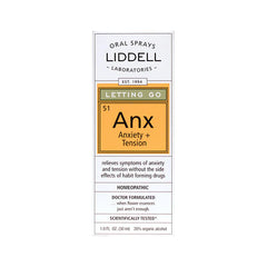 Letting Go: Anx Anxiety + Tension