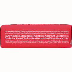 All-One Hemp Rose Pure-Castile Bar Soap
