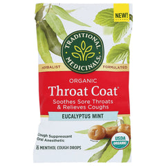 Organic Throat Coat - Eucalyptus Mint