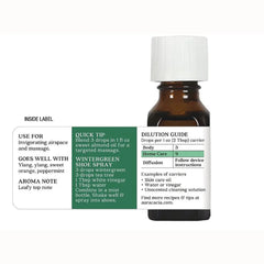 Wintergreen Pure Essential Oil