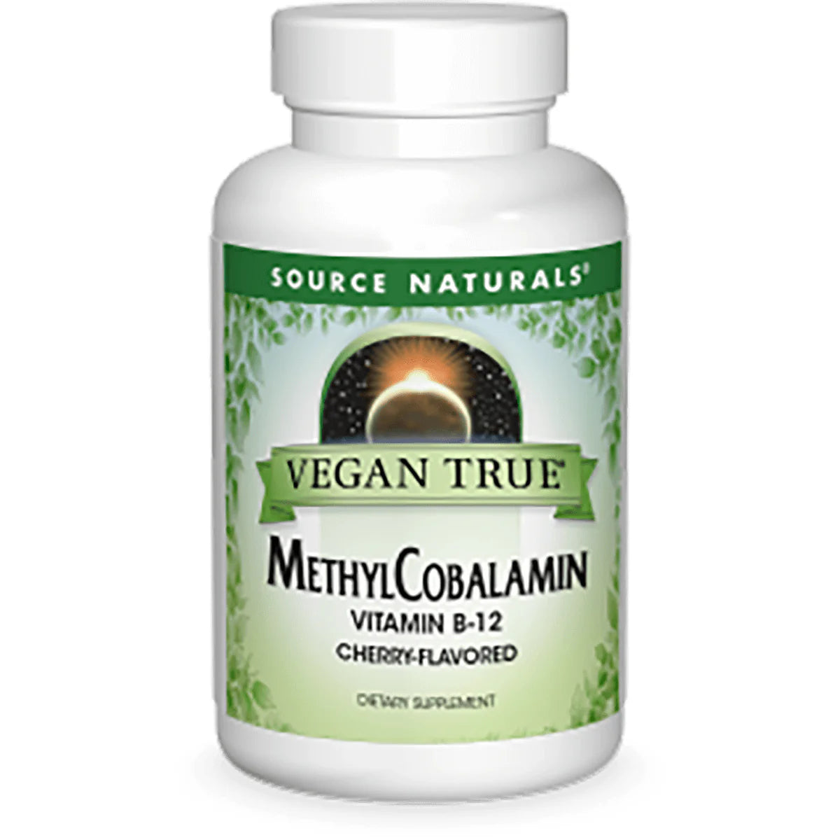 Vegan True MethylCobalamin Vitamin B-12 - Cherry
