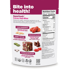 Superfood+ Cacao Goji Bites