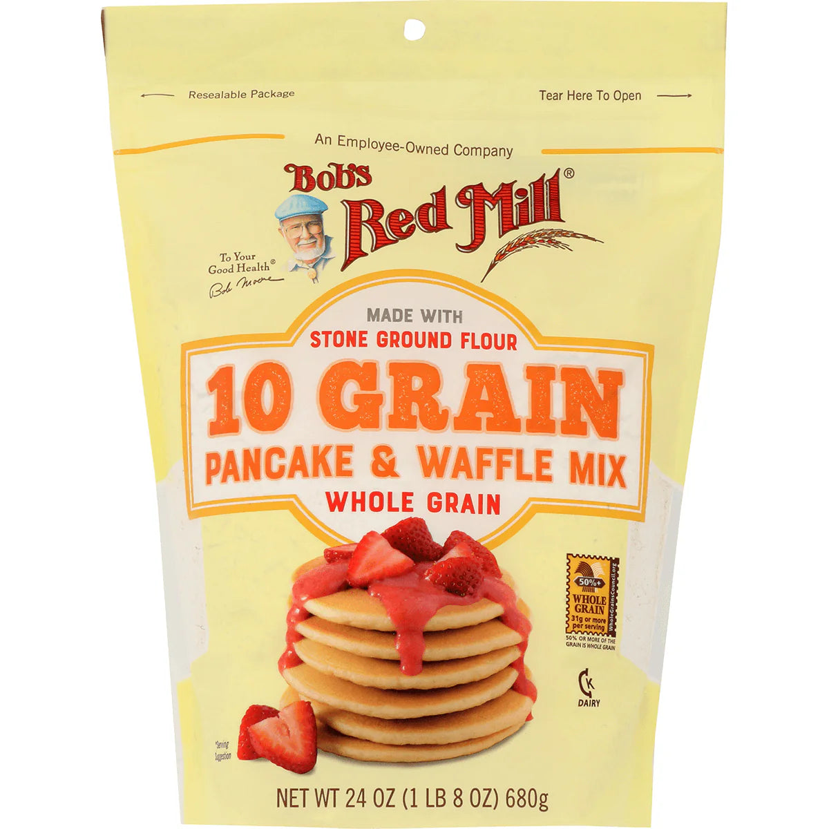 10 Grain Pancake Waffle Mix