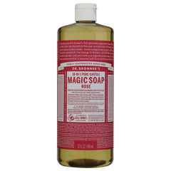 18-in-1 Pure-Castile Magic Soap - Rose