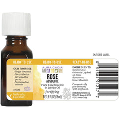 Rose Absolute Pure Essential Oil in Jojoba Oil