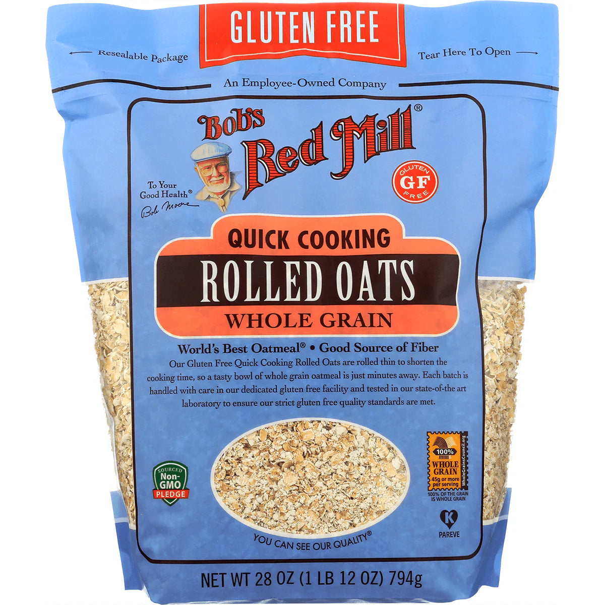 Gluten Free Quick Cooking Rolled Oats