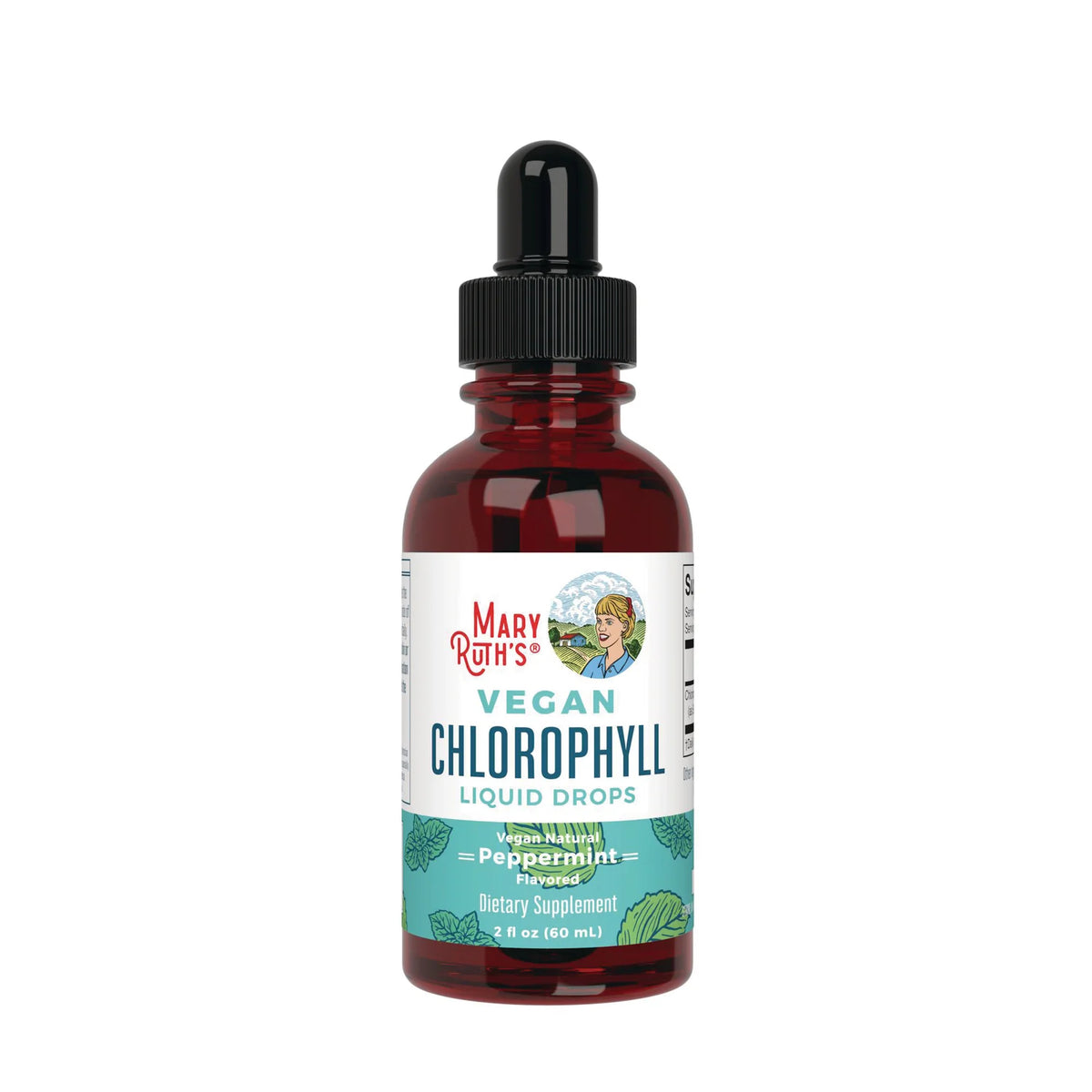 Vegan Chlorophyll Liquid Drops - Peppermint