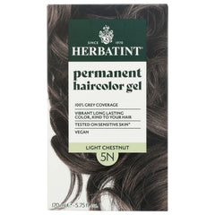 Permanent Haircolor Gel 5N Light Chestnut