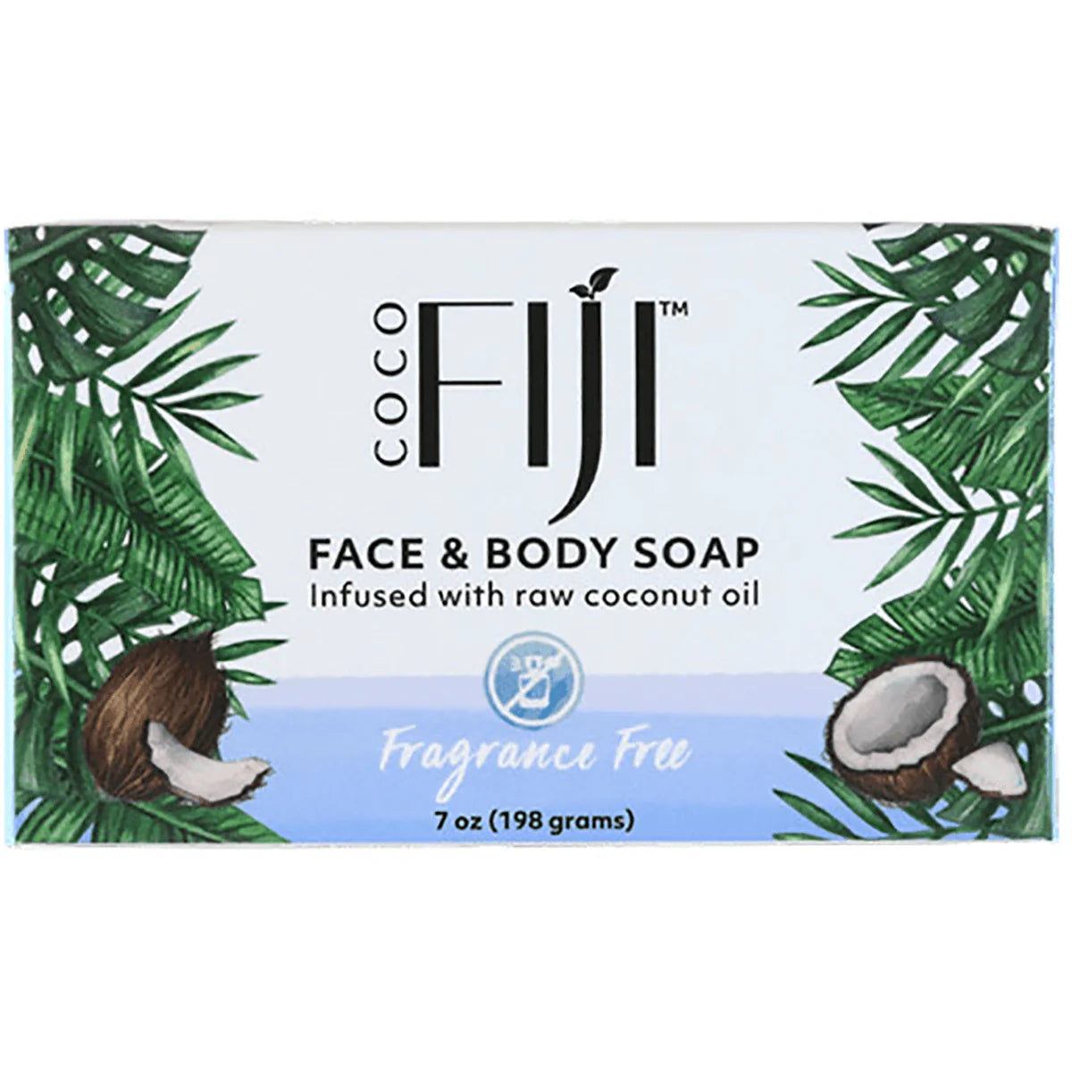 Coco Fiji Face & Body Soap - Fragrance Free