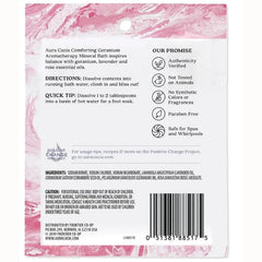Aromatherapy Mineral Bath - Geranium