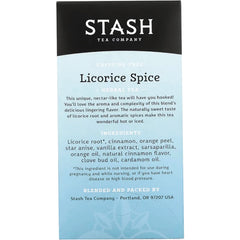 Herbal Tea - Caffeine-Free - Licorice Spice