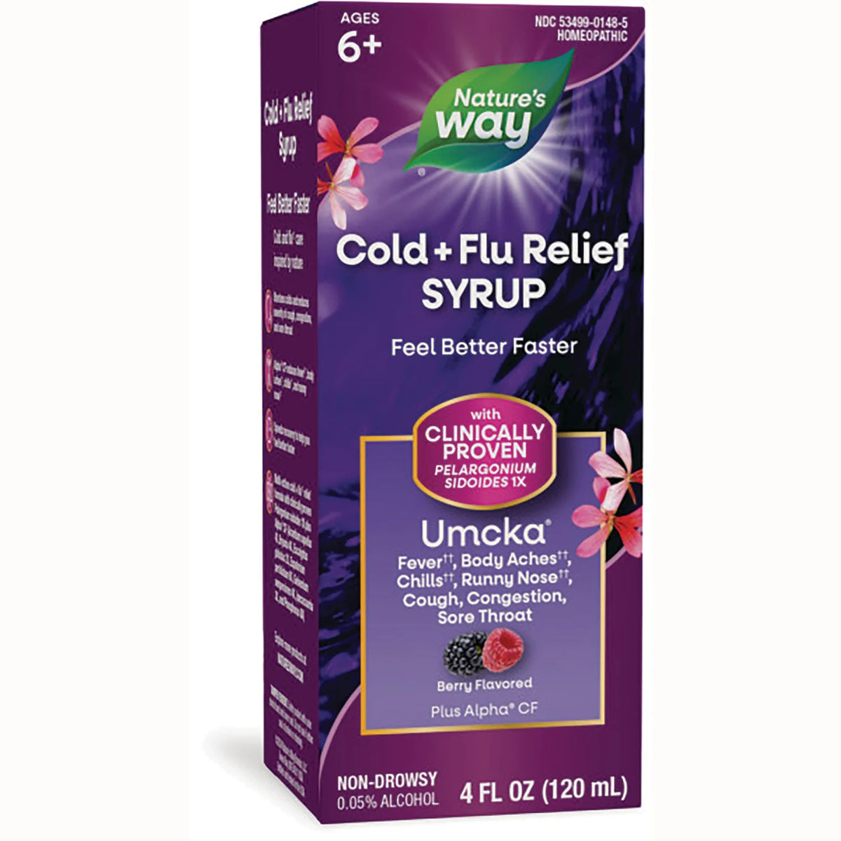 Umcka Cold & Flu Syrup - Berry