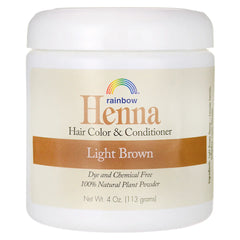 Henna Hair Color & Conditioner - Light Brown