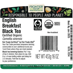 Organic English Breakfast Black Tea