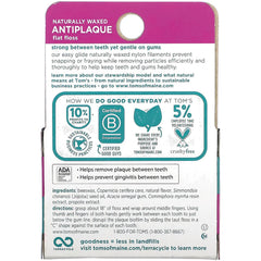 Antiplaque Flat Floss - Spearmint