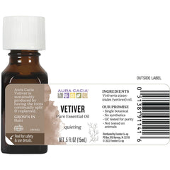 Vetiver Pure Essential Oil