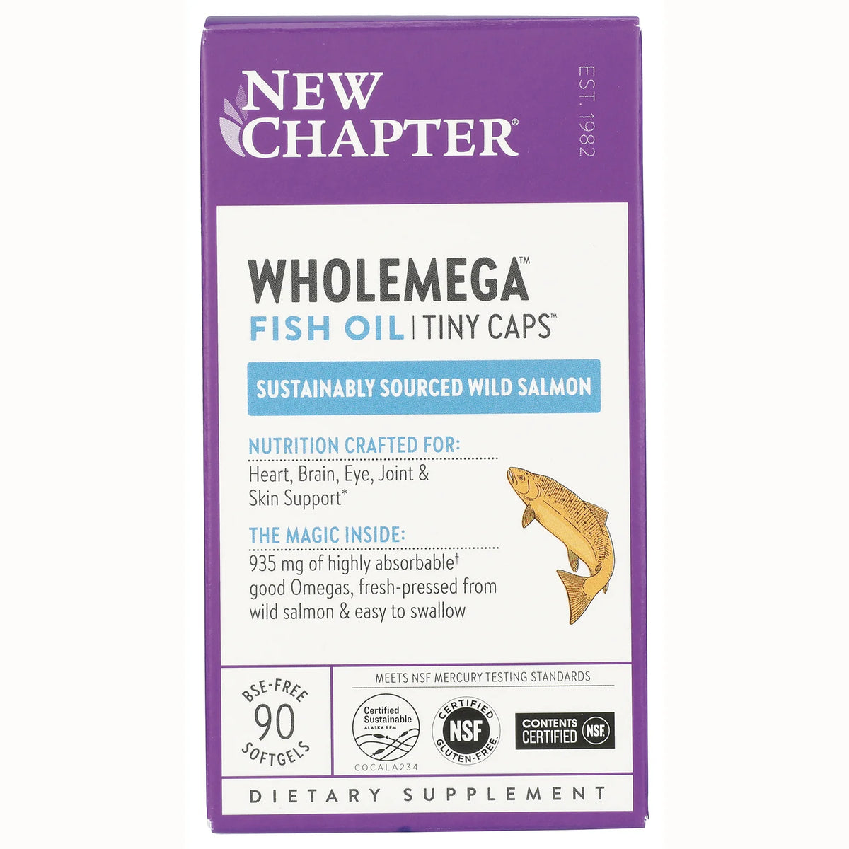 Wholemega Fish Oil - Tiny Caps
