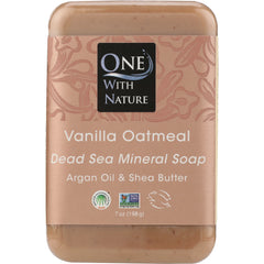 Dead Sea Mineral Soap - Vanilla Oatmeal