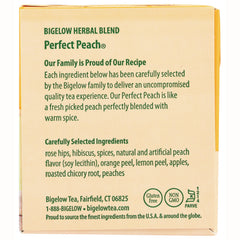 Perfect Peach Herbal Tea - Caffeine Free