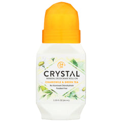 Mineral Deodorant Roll-On - Chamomile & Green Tea