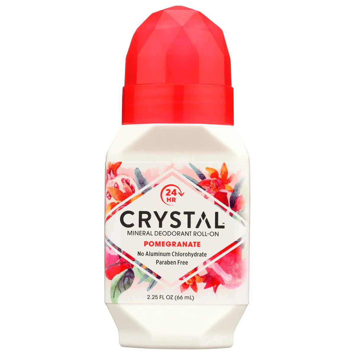 Mineral Deodorant Roll-On - Pomegranate