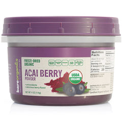 Freeze-Dried Organic Acai Berry Powder