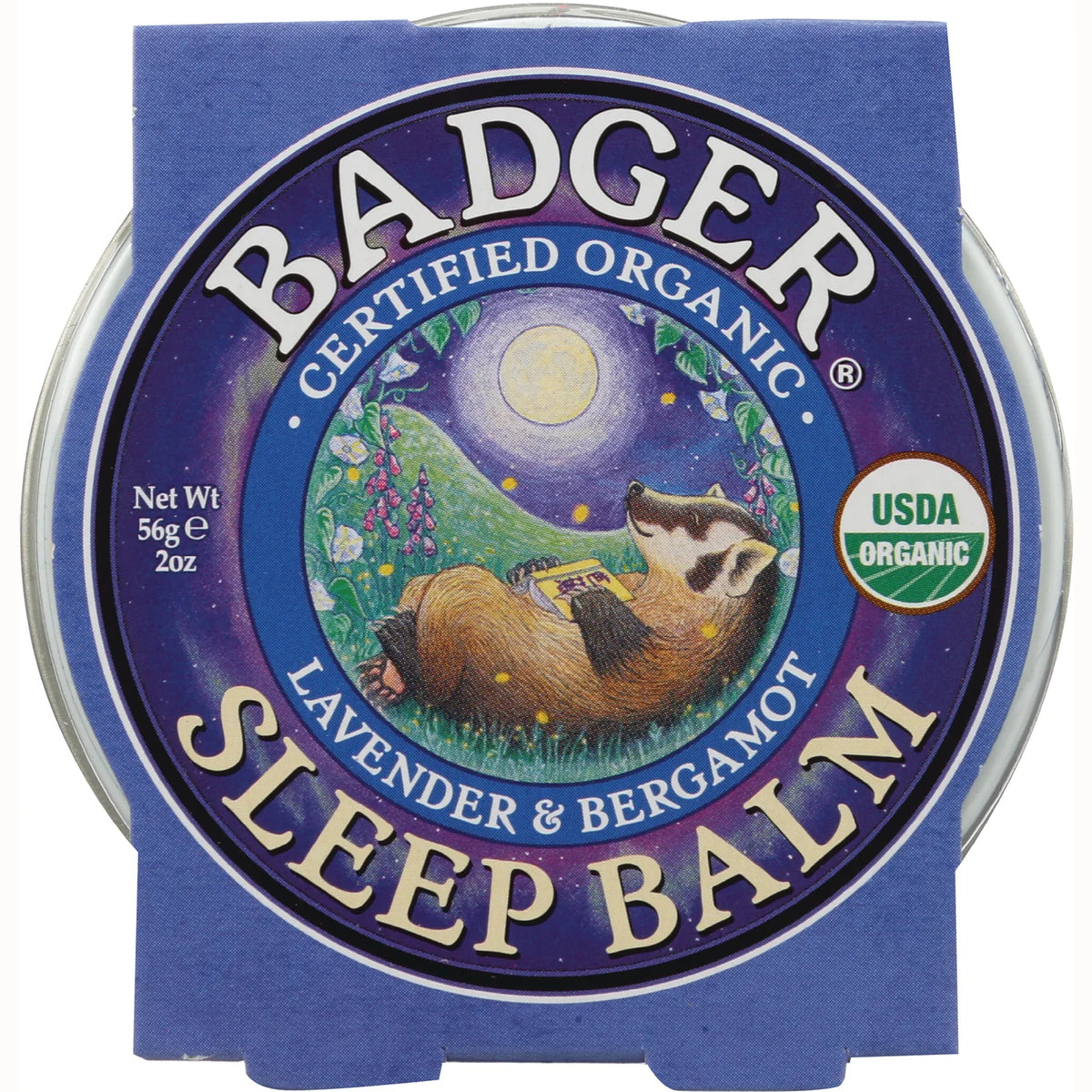 Organic Sleep Balm Lavender and Bergamot