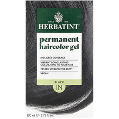 Permanent Haircolor Gel 1N Black