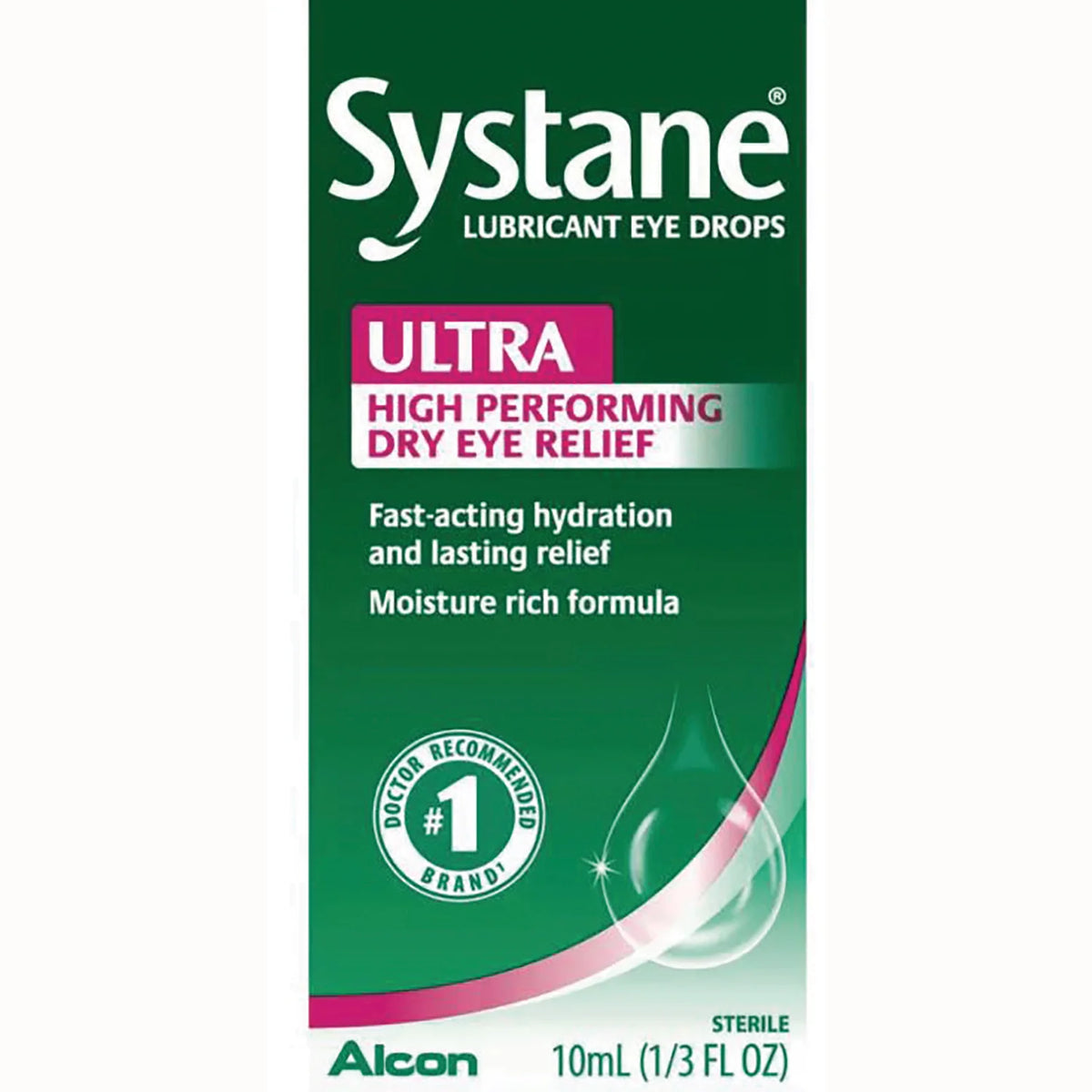 Systane Ultra Lubricant Eye Drops - High Performance