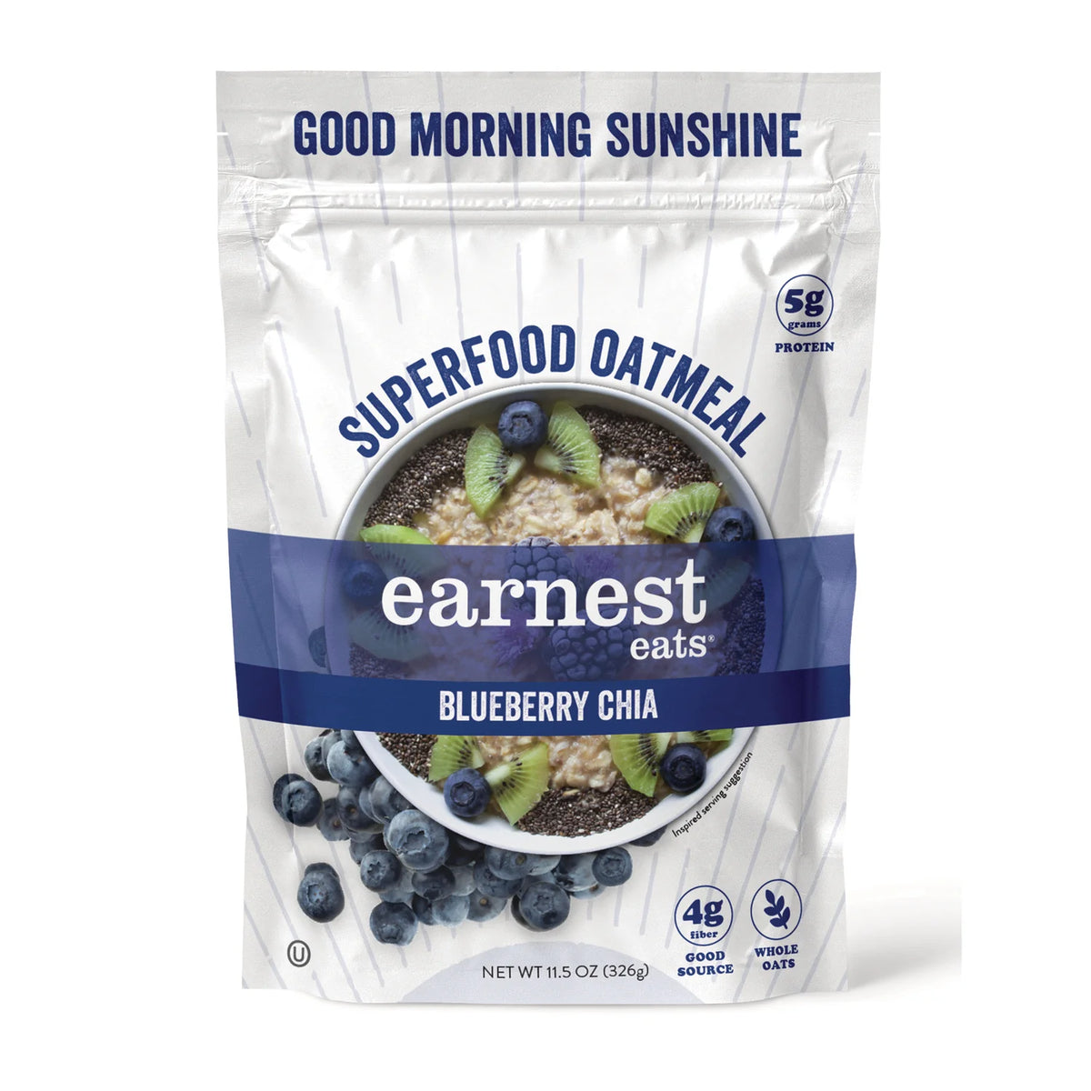 Superfood Oatmeal Bag - Blueberry Chia